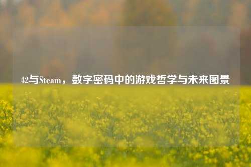 42与Steam，数字密码中的游戏哲学与未来图景
