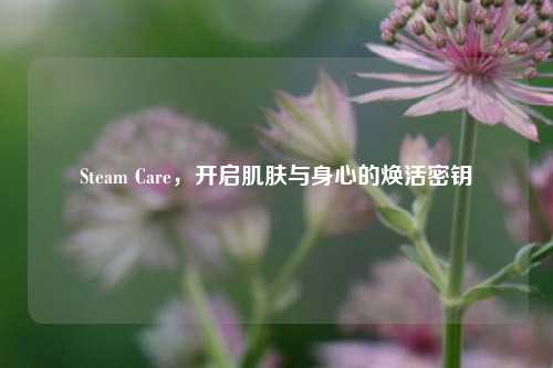Steam Care，开启肌肤与身心的焕活密钥